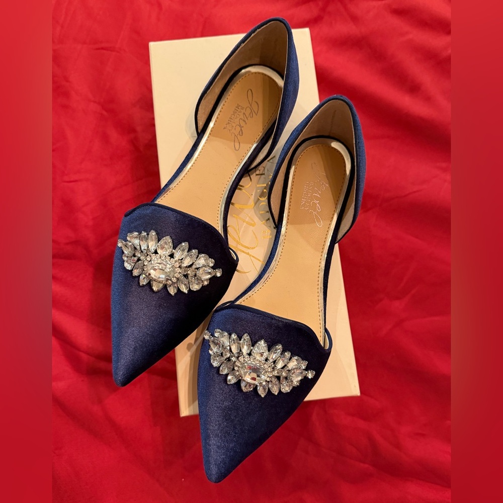 Jewel by Badgley Mischka - Navy Blue size 7